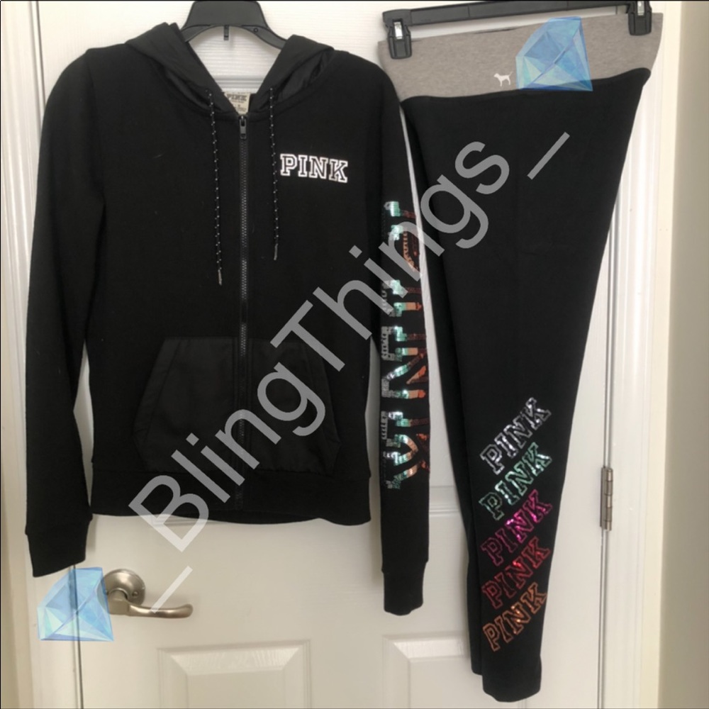 💎Rare VS PINK Rainbow Bling Outfit💎